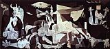 Pablo Picasso Canvas Paintings - Guernica